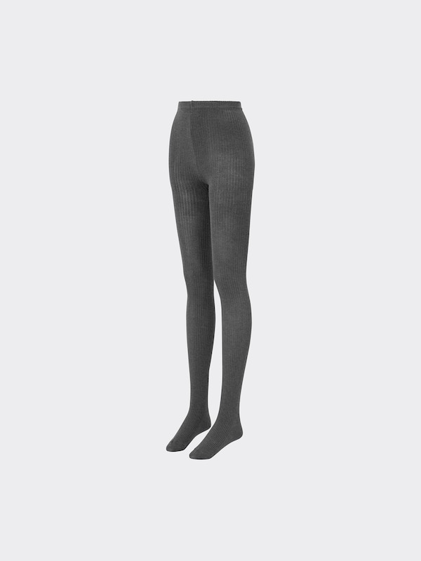 STYLE-HEAT Ribbed Tights