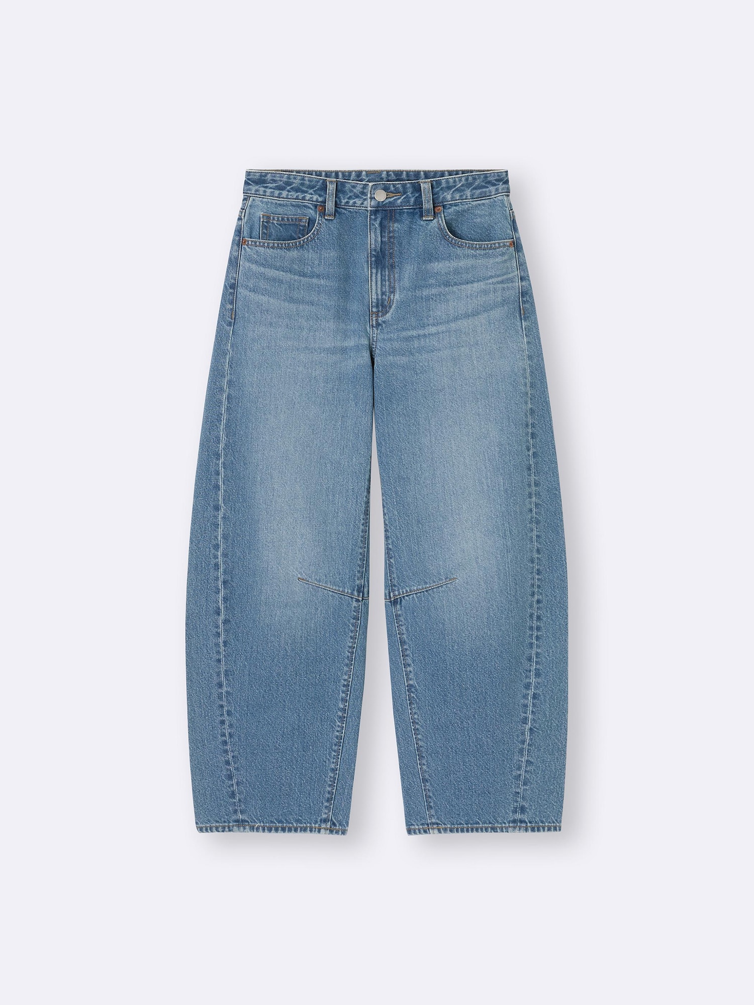 Women's Barrel Leg Jeans | Short 28.5 Inseam | GU US