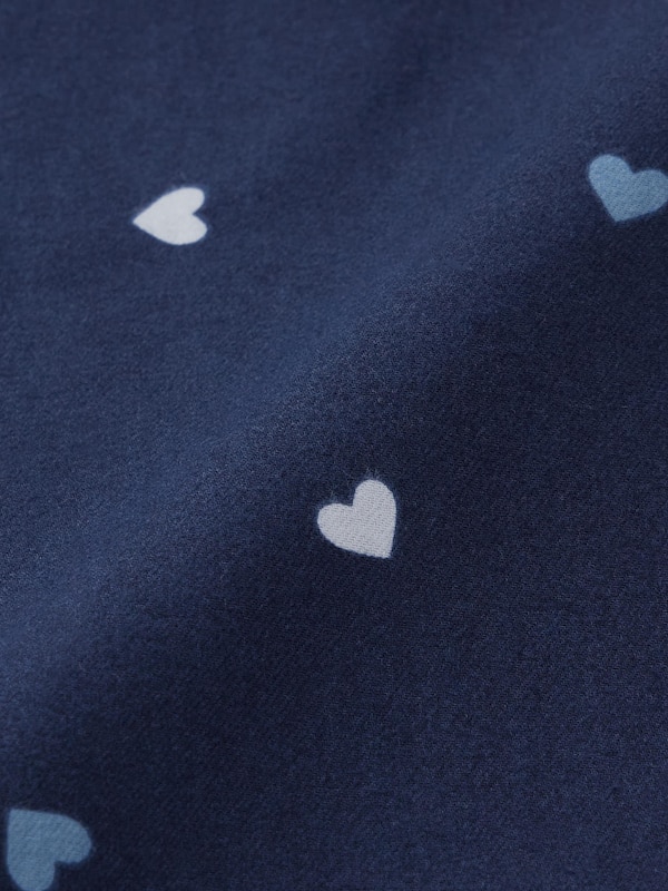 Flannel Pajamas Long Heart
