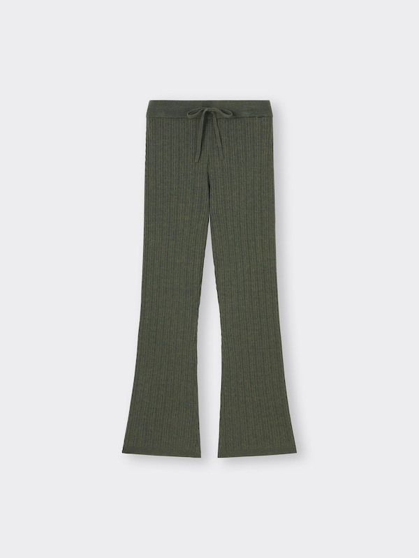 Cable Knitted Pants