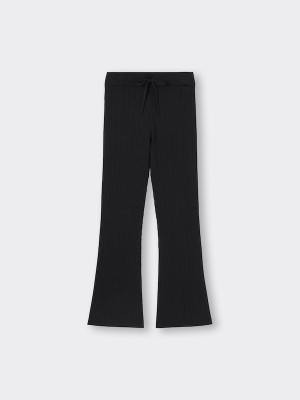 Cable Knitted Pants