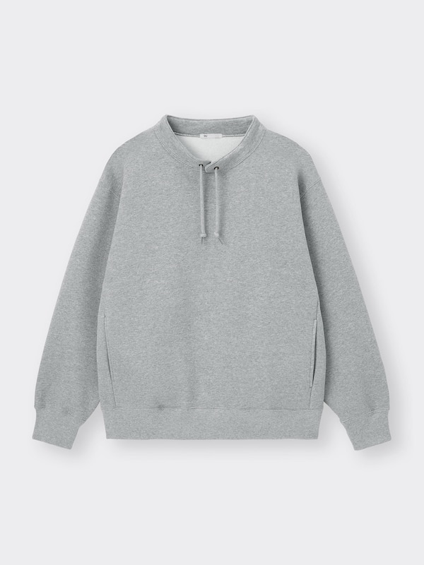 Heavy Weight Sweat Stand Collar Pullover