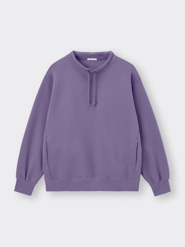 Heavy Weight Sweat Stand Collar Pullover