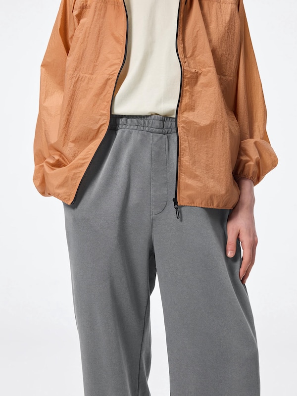 Washed Sweat Wide Pants