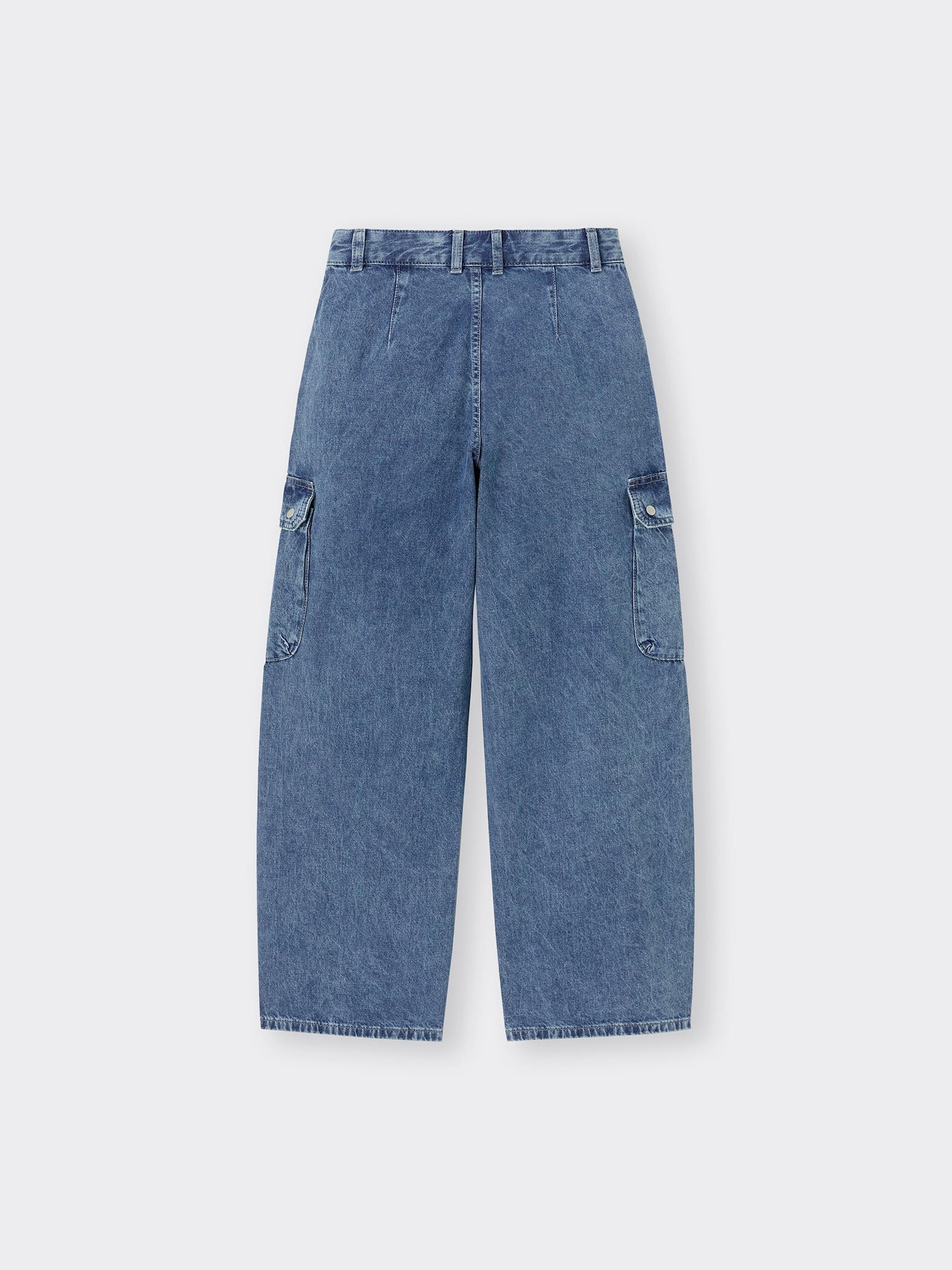 Barrel Leg Cargo Jeans | GU US