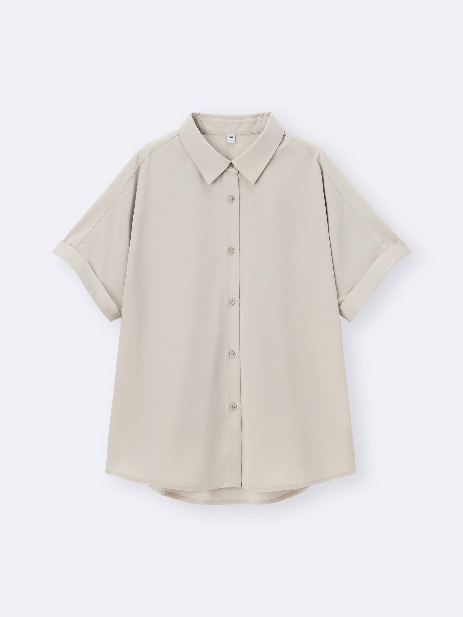 Draped Shirt | Short | GU US