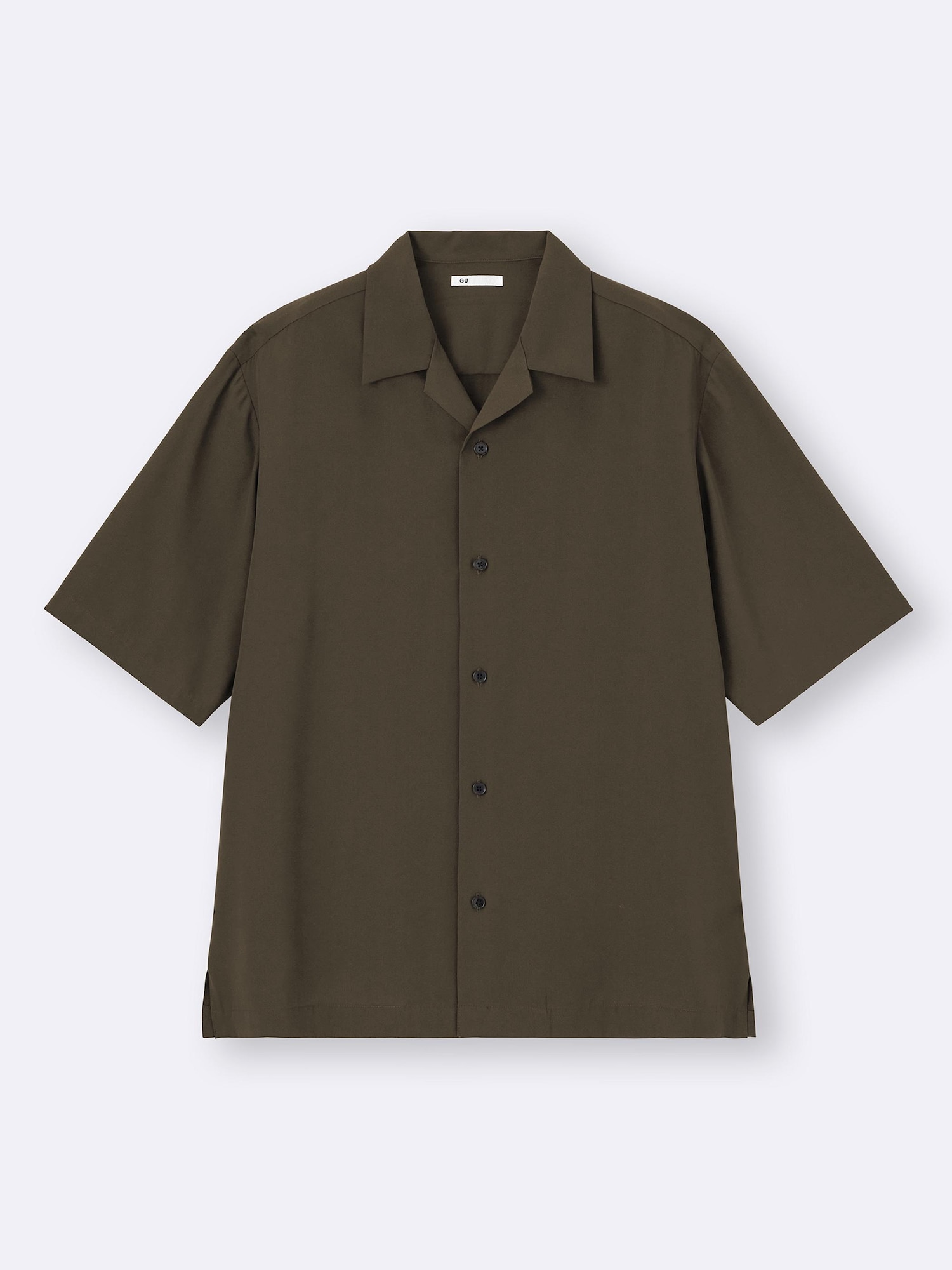 Men's Open Collar Shirt | HalfSlv | GU US