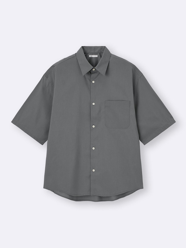Broadcloth Oversized Shirt | HalfSlv