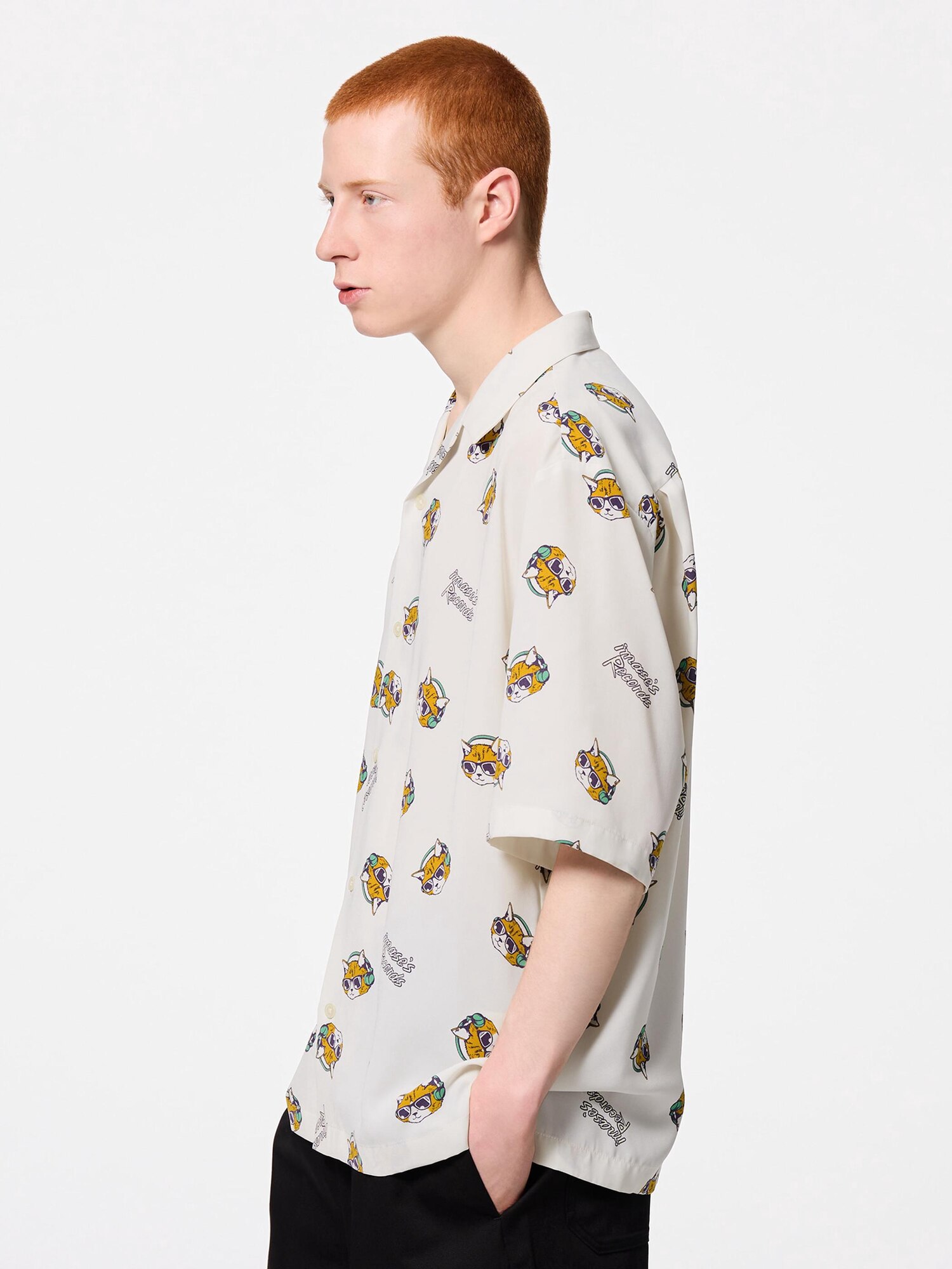 Open Collar Shirt | HalfSlv | Imase | GU US