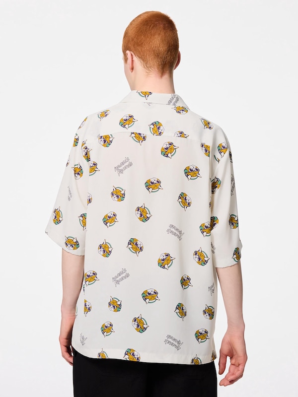 Open Collar Shirt | HalfSlv | Imase