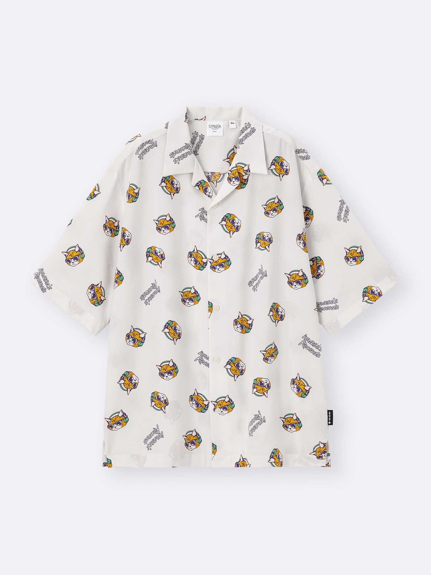 Open Collar Shirt | HalfSlv | Imase | GU US