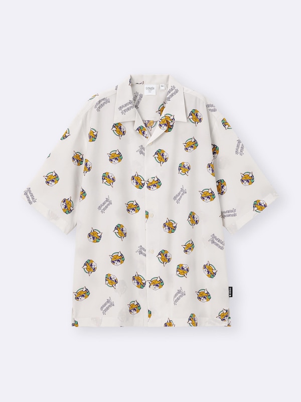 Open Collar Shirt | HalfSlv | Imase