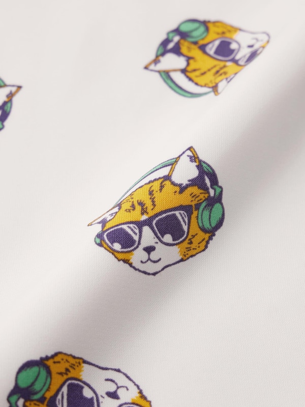 Open Collar Shirt | HalfSlv | Imase