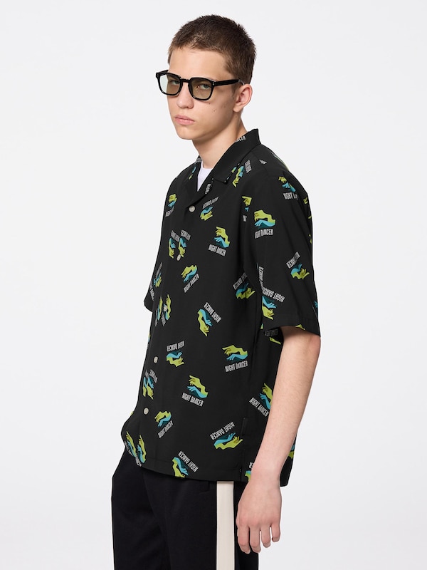 Open Collar Shirt | HalfSlv | Imase