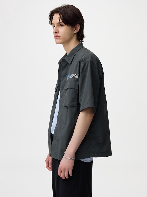 Nylon Double Pocket Shirt | HalfSlv | DEATH STRANDING 2: ON THE BEACH