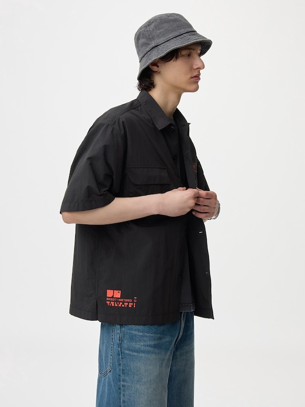 Nylon Double Pocket Shirt | HalfSlv | DEATH STRANDING 2: ON THE BEACH