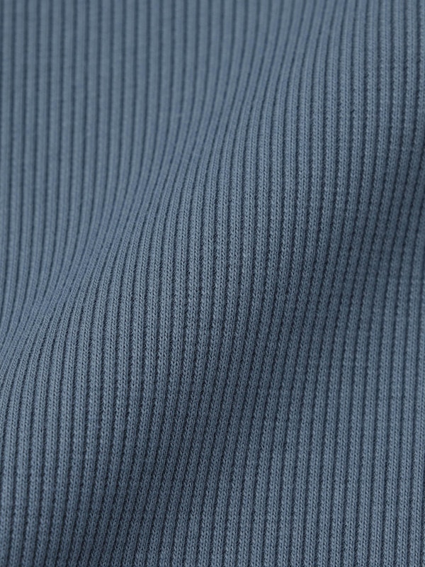 Ribbed Double Zip Cardigan