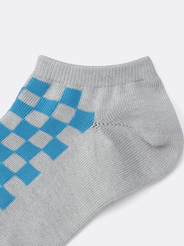 STYLE-DRY Short Socks | Checker