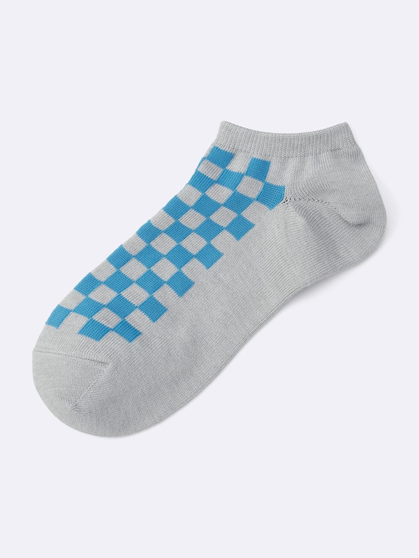 STYLE-DRY Short Socks | Checker