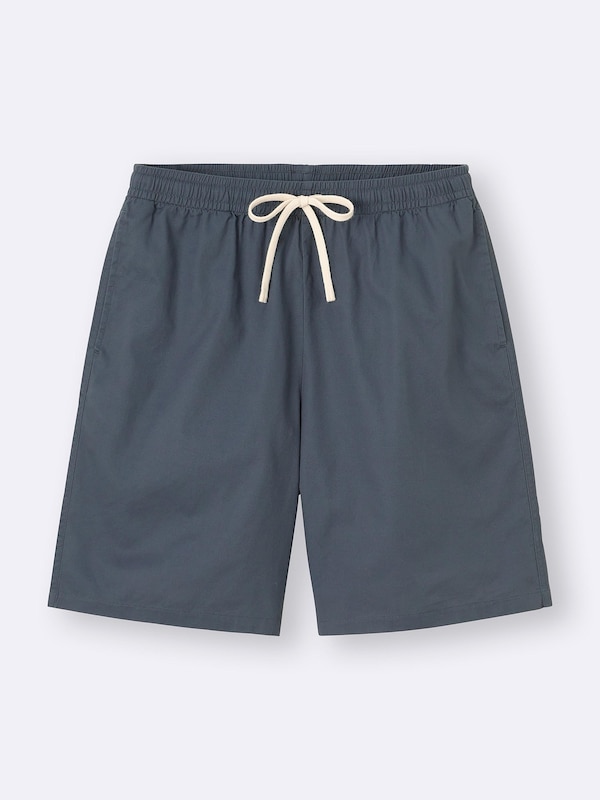 Cotton Relaxed Knee Length Shorts