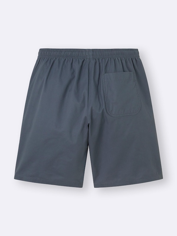 Cotton Relaxed Knee Length Shorts