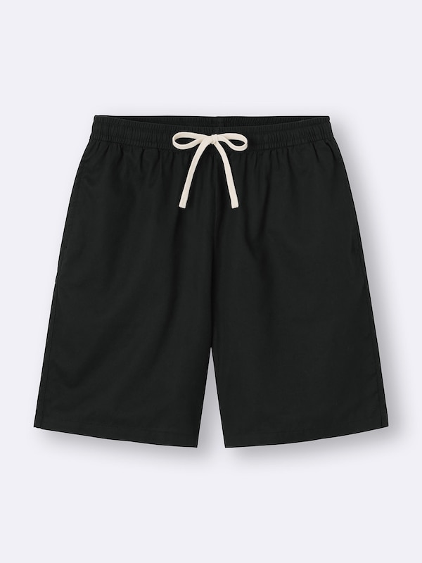Cotton Relaxed Knee Length Shorts