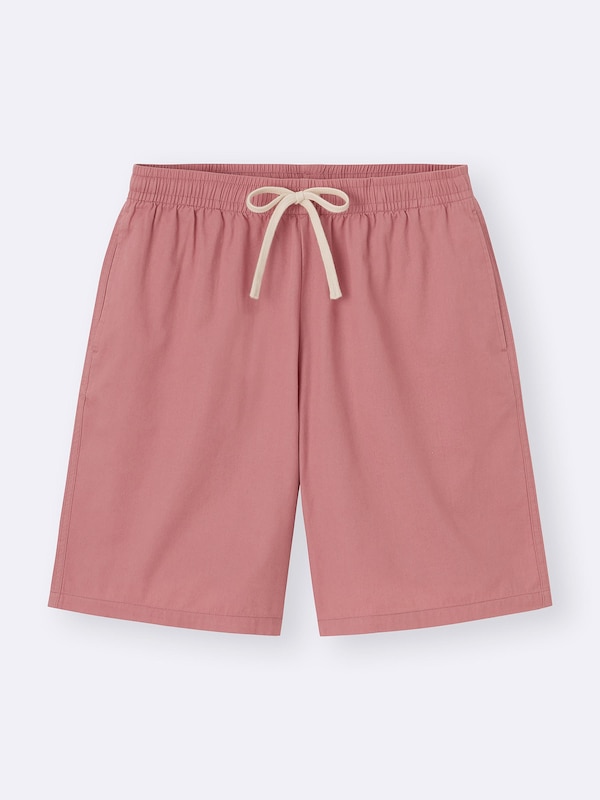 Cotton Relaxed Knee Length Shorts