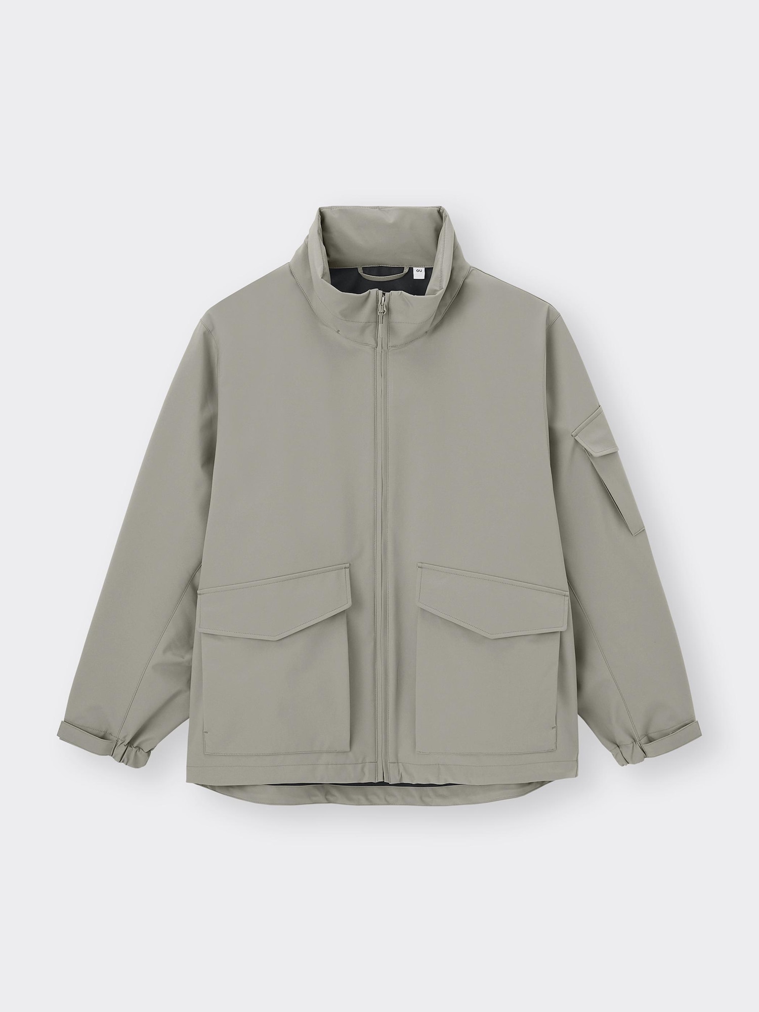 Men's Windproof Stand Collar Jacket | GU US