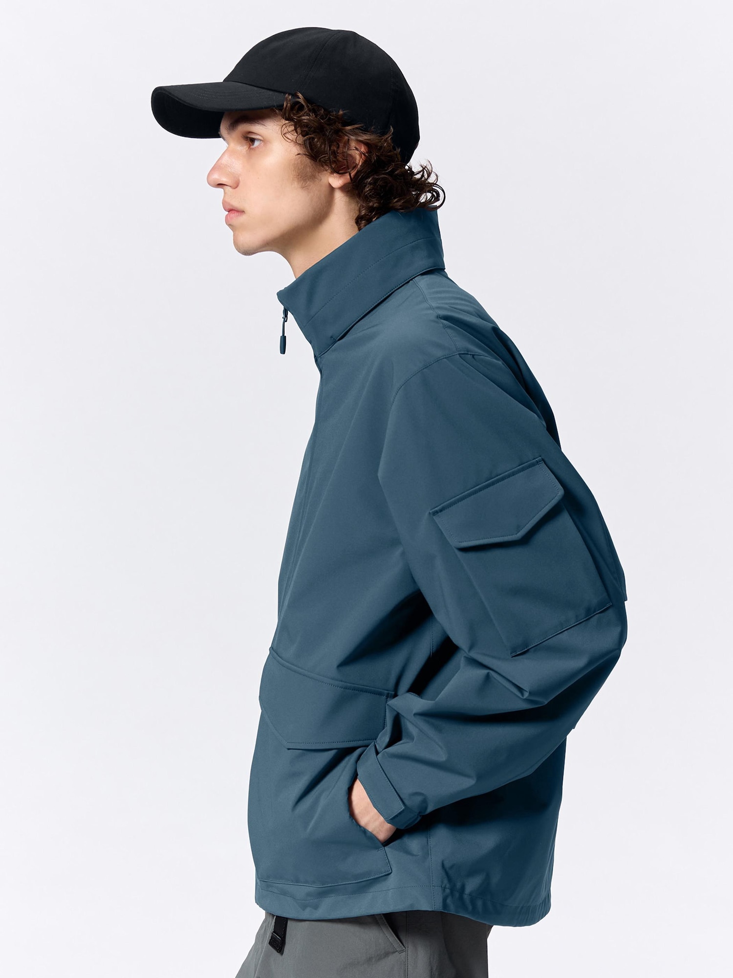Windproof Stand Collar Jacket | GU US