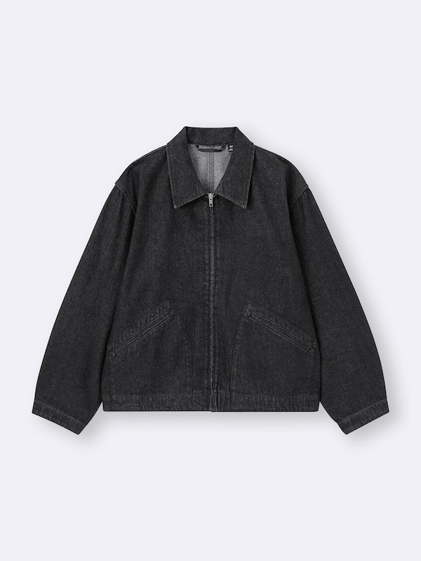 Denim Zip Up Jacket