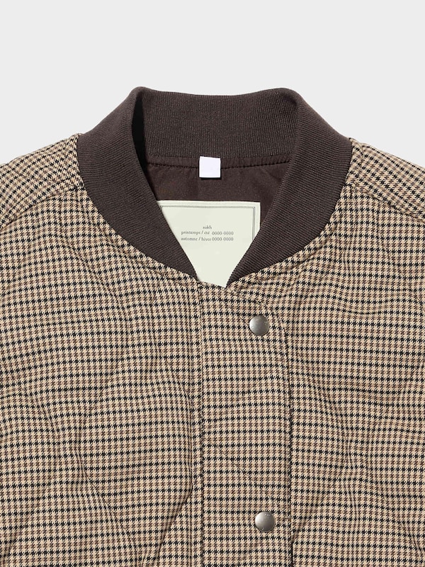 Quilted Jacket Checked by rokh