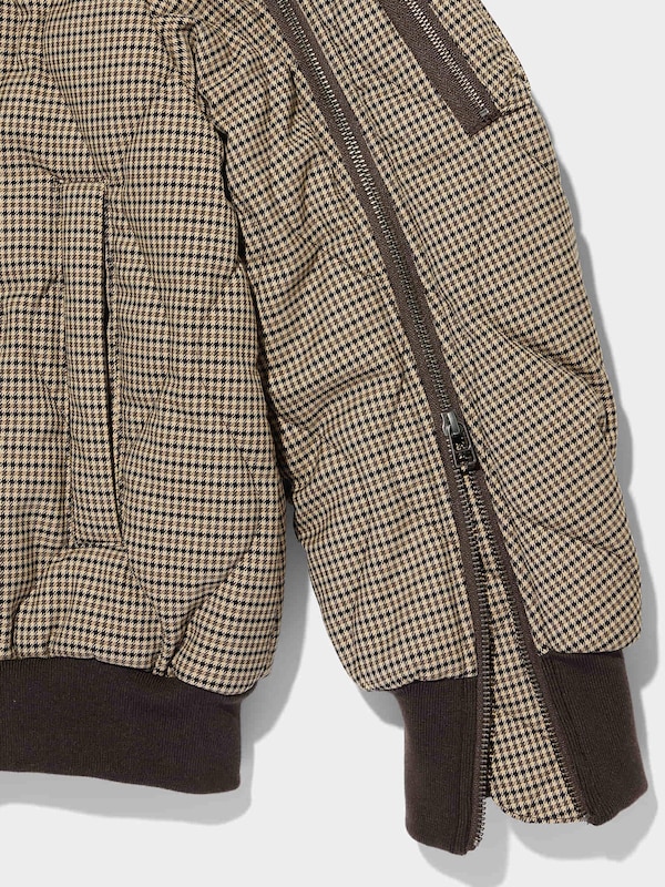 Quilted Jacket Checked by rokh