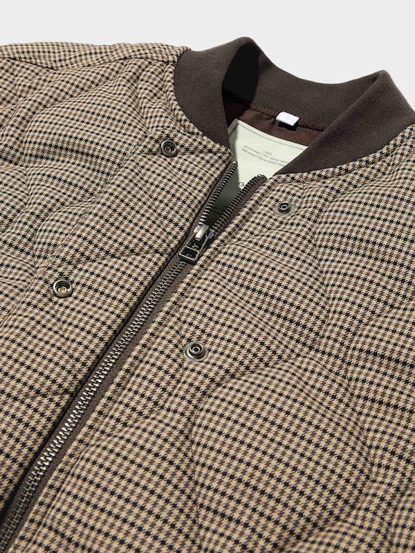 Quilted Jacket Checked by rokh