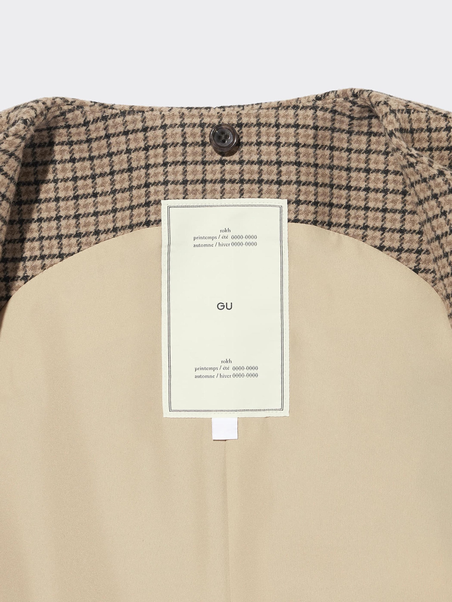 2 Piece Coat Checked by rokh | GU US