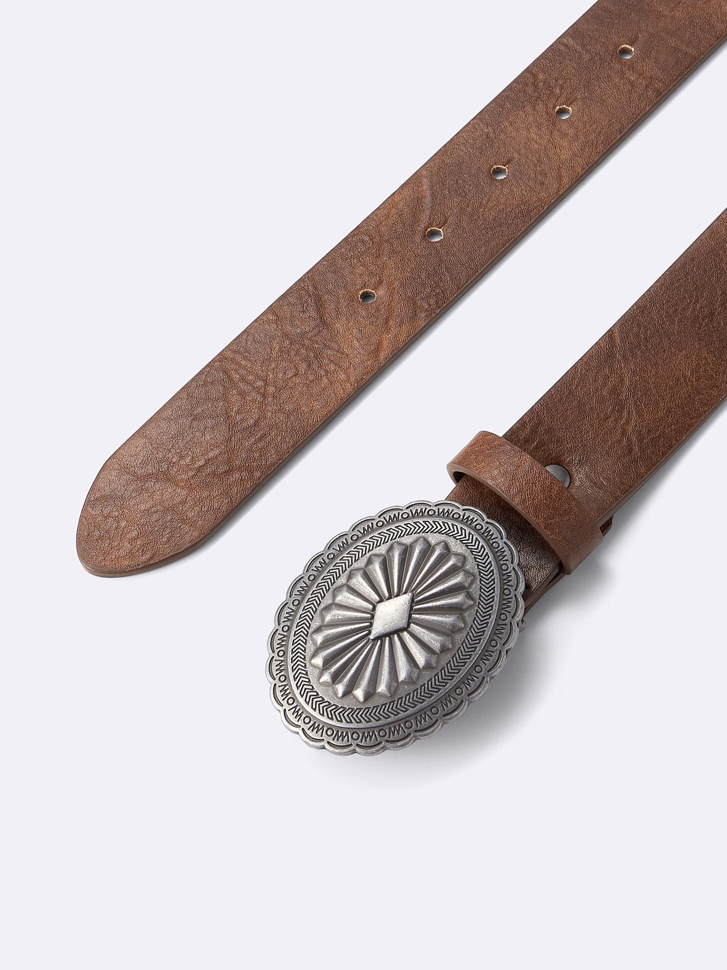 小物 visvim CONCHO BELT W 12MM LT.BROWN CONCHO BELT 12MM W
