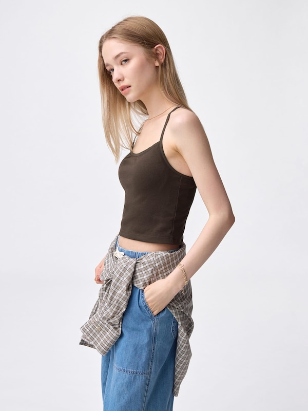 Bra-Feel 2Way Cropped Camisole