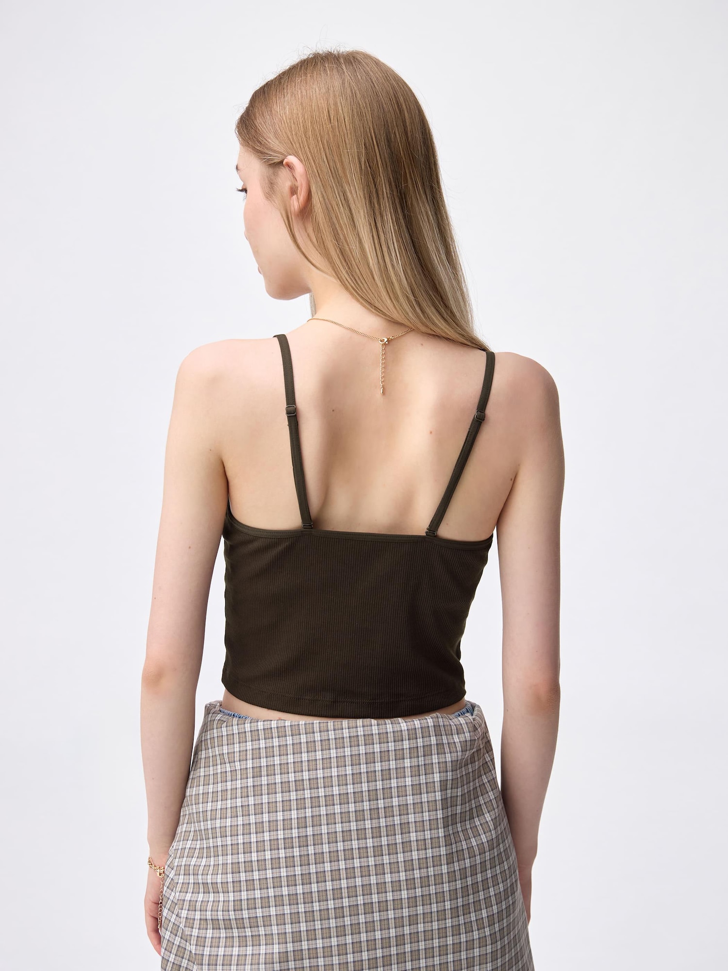 夢叶【willfully】2way cropped cami Bra-Feel 2Way Cropped Camisole | GU US