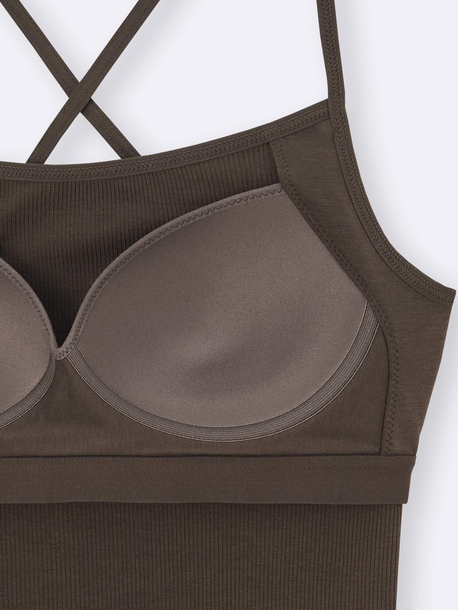 【ピットブルマル】 Bra-Feel 2Way Cropped Camisole | GU US