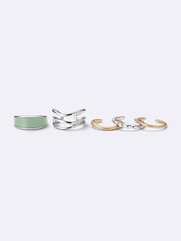 Color & Metal Ring 5-Pack