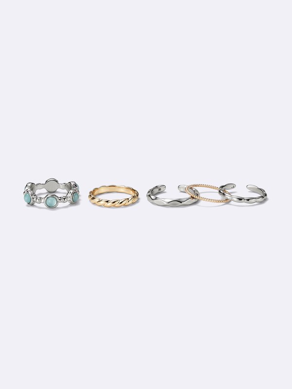 Stone Ring 5-Pack
