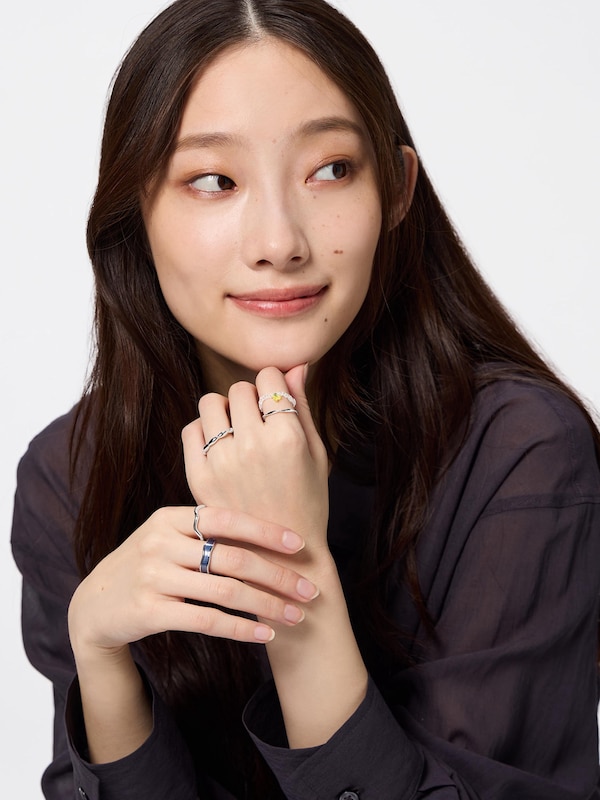 Fruit Beaded Ring 5-Pack