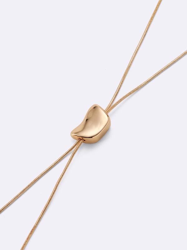 Slide Chain Narrow Necklace