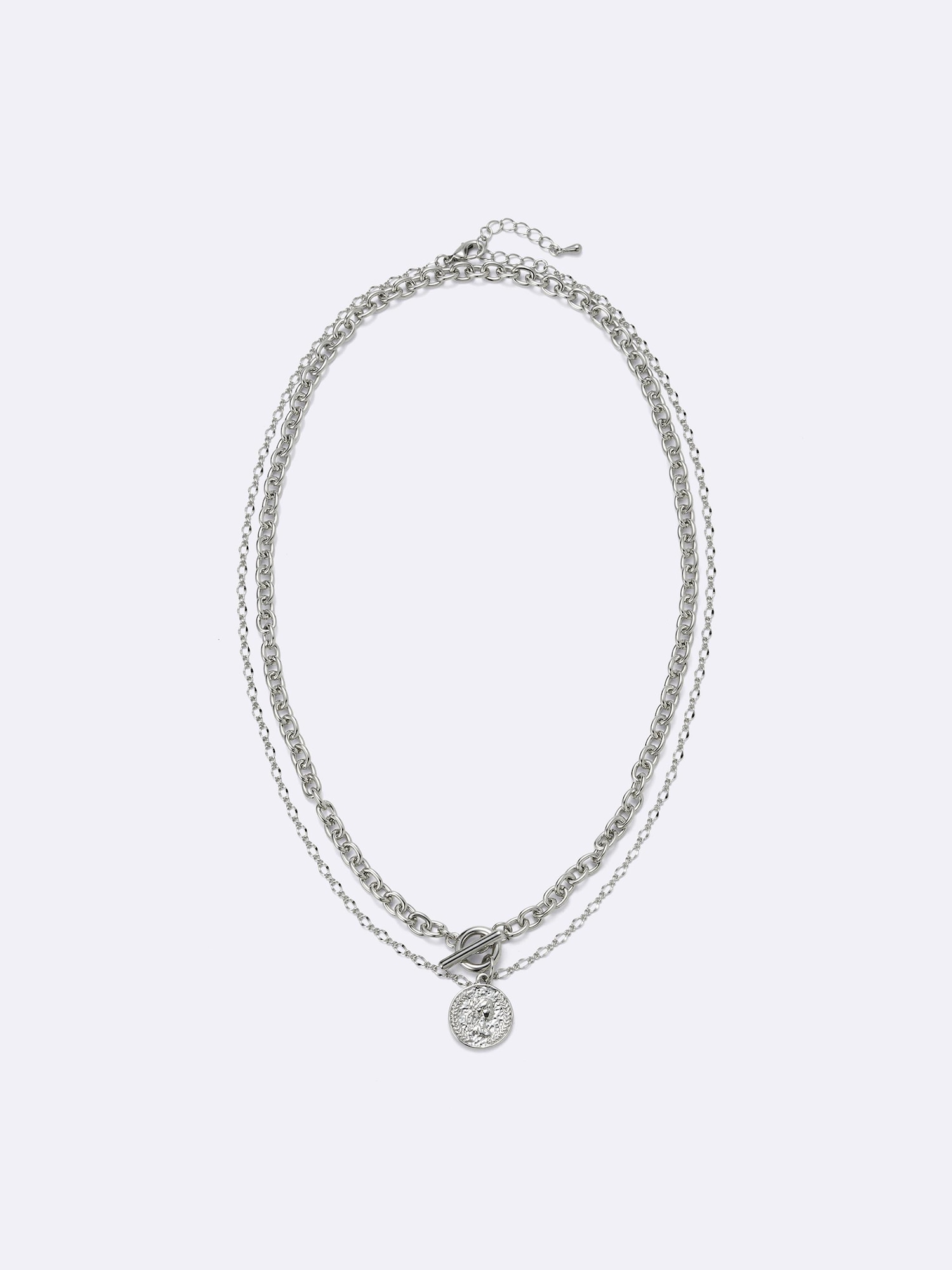 Unisex Metal Coin Necklace | GU US