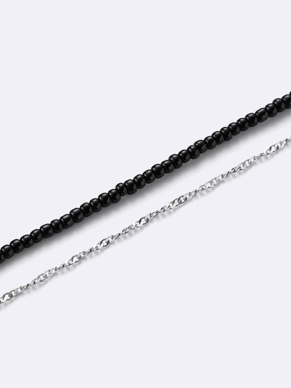 Motif Beaded Necklace