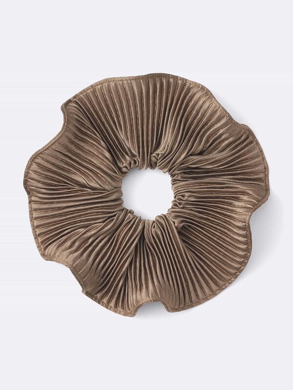 Pleated Hair Scrunchie