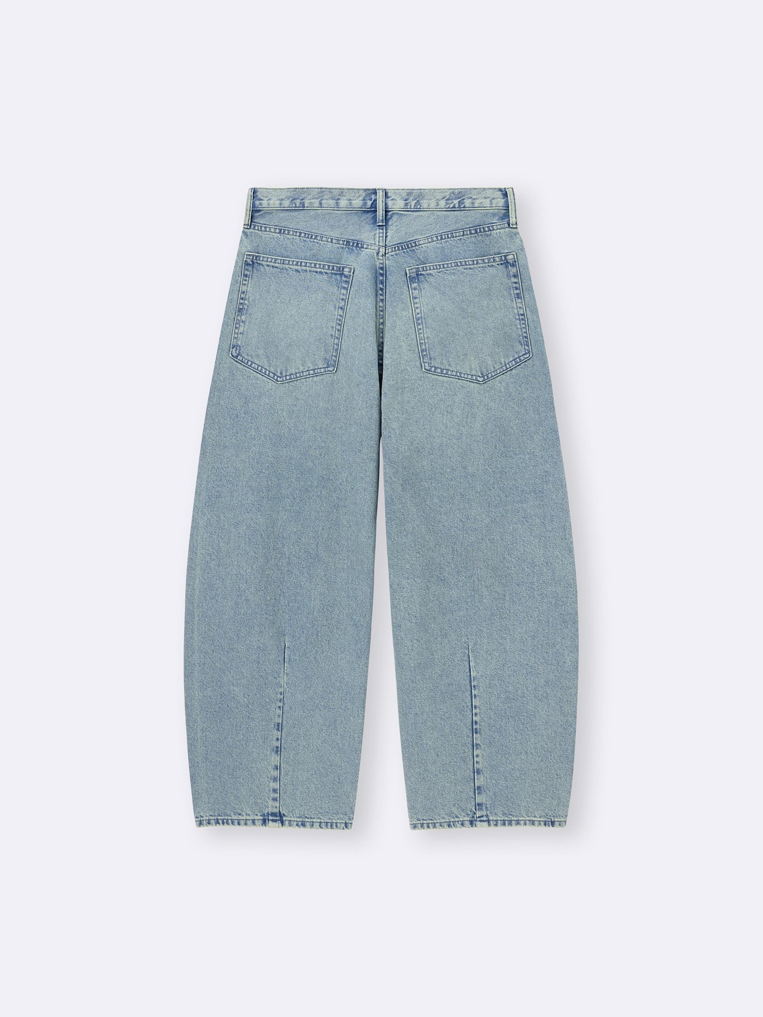 デニム・ジーパン BLACK BARREL LEG JEANS Barrel Leg Jeans | GU US