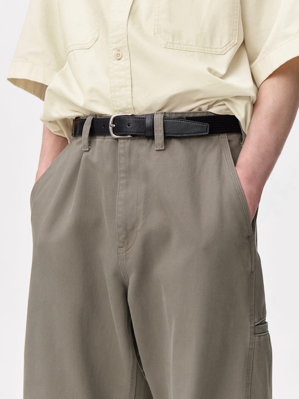 Barrel Leg Work Pants