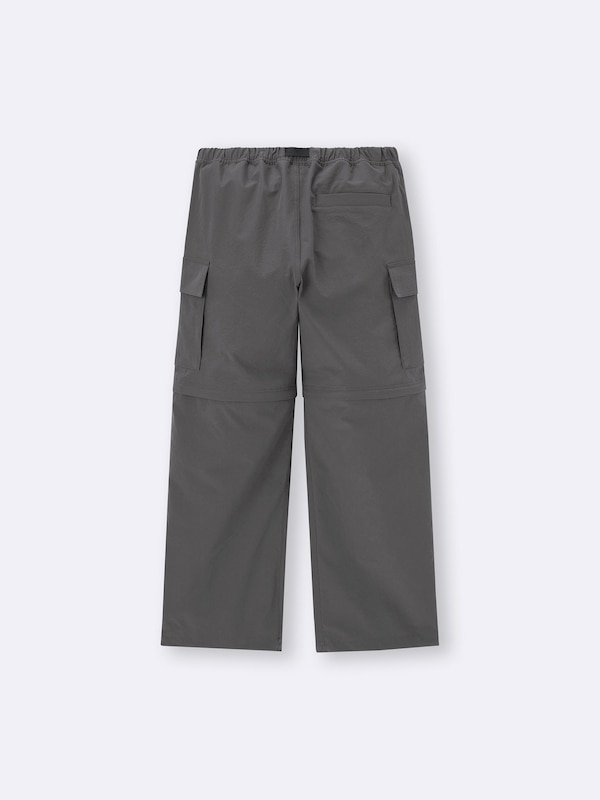 Convertible Wide Cargo Pants