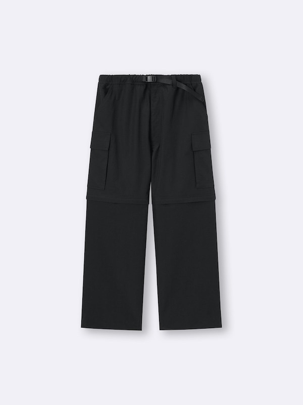 Convertible Wide Cargo Pants