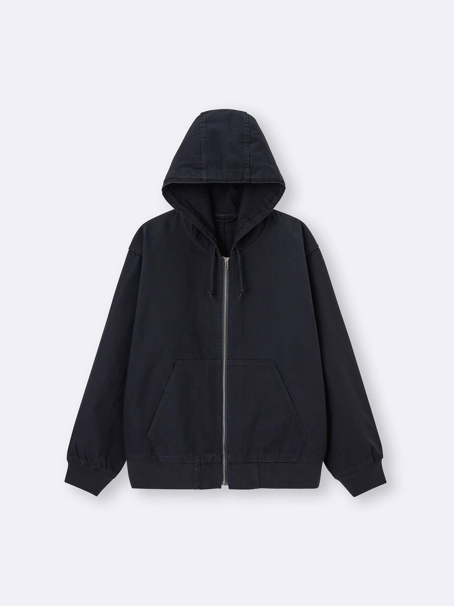 L'Appartement♦︎AMERICANA side Zip Parka Winter Side-Snap Parka - Zip-Front A-Line Style, Navy | Woman Within